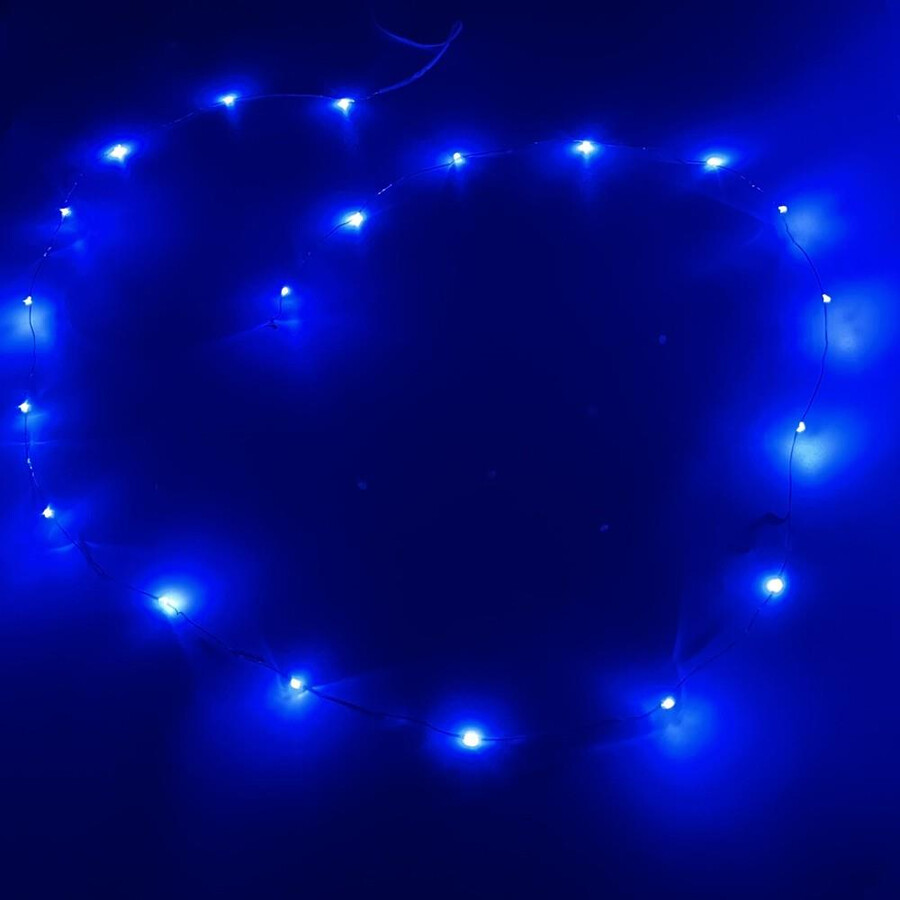 lumières bleues pour roues de vélo 2 pièces sans piles