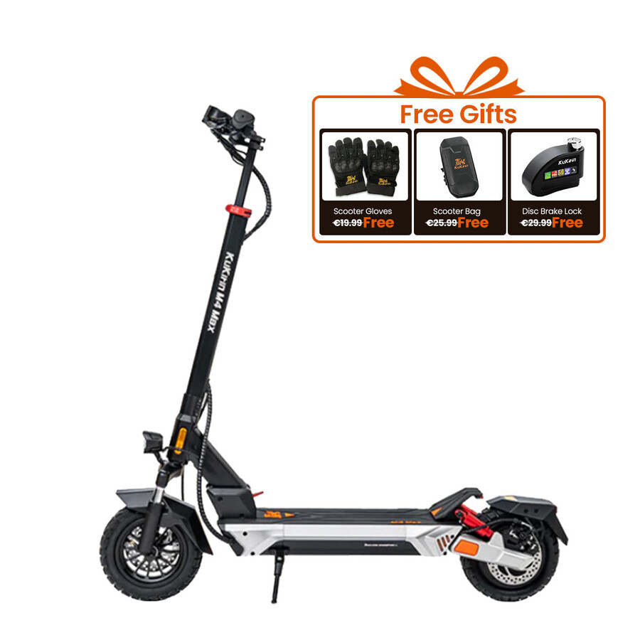 trottinette électrique kukirin m4 max - suspension pro et finition métallique
