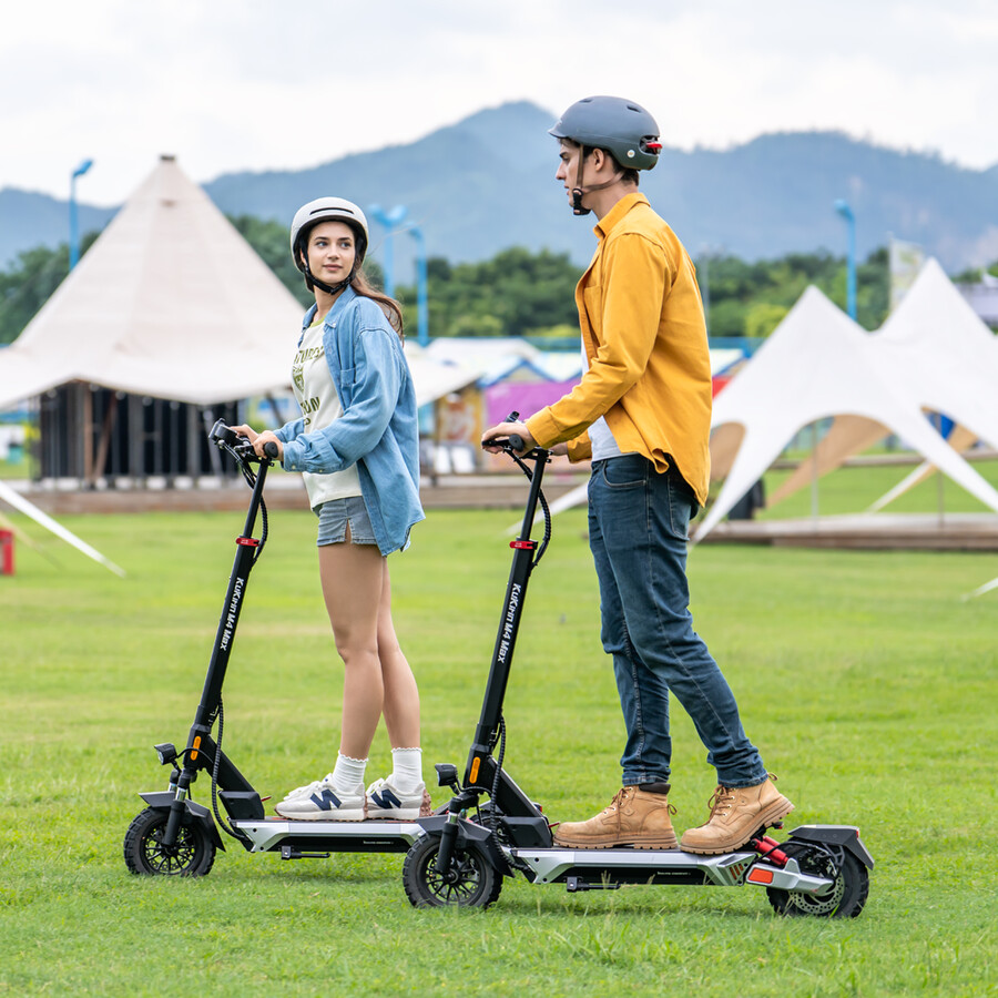 trottinette électrique kukirin m4 max - suspension pro et finition métallique
